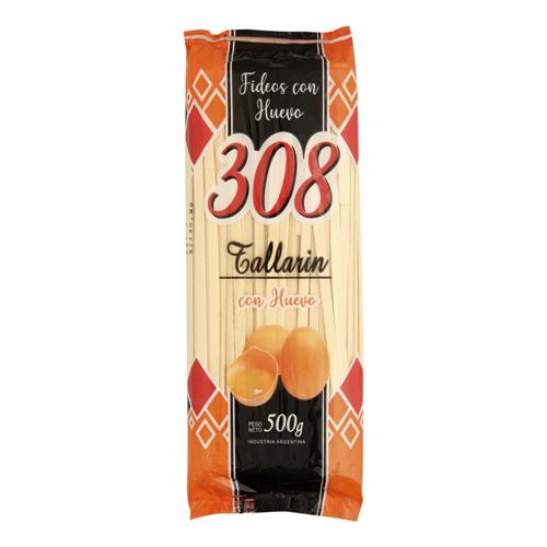 Fideos Semolín Con Huevo Tallarines N3 308 500g