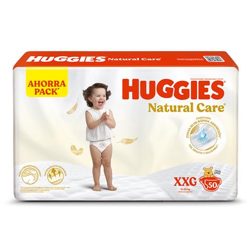 Pañales HUGGIES Natural Care Xxg X50
