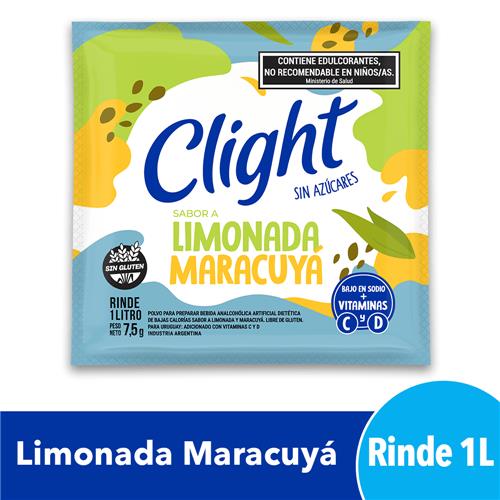 Jugo En Polvo CLIGHT Limonada Maracuyá 7,5g