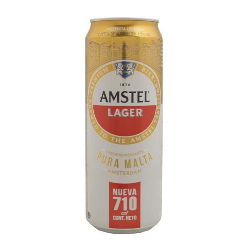 Cerveza Lager Amstel 710ml