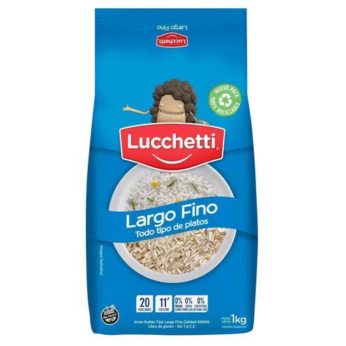 Arroz Largo Fino LUCCHETTI 1kg