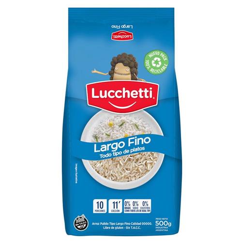 Arroz Largo Fino LUCCHETTI 500g