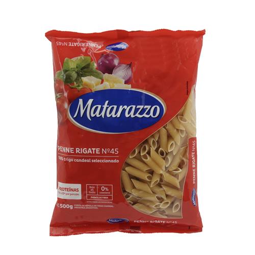 Fideos Penne Rigate N48 Matarazzo 500g