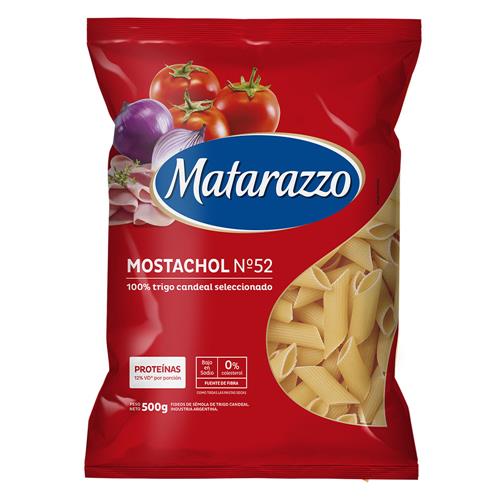 Fideos Mostachol N52 Matarazzo 500g