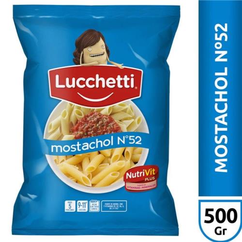 Fideos Mostachol N51 Lucchetti 500g