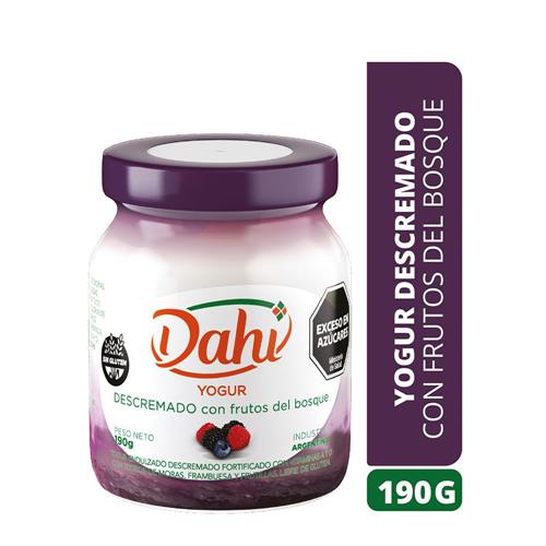 Yogur Descremado Con Frutos Del Bosque DAHI 190g