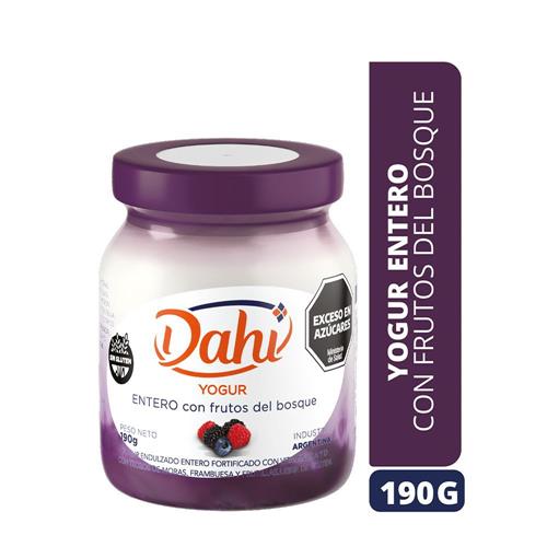Yogur Endulzado Entero Con Frutos Del Bosque DAHI 190g