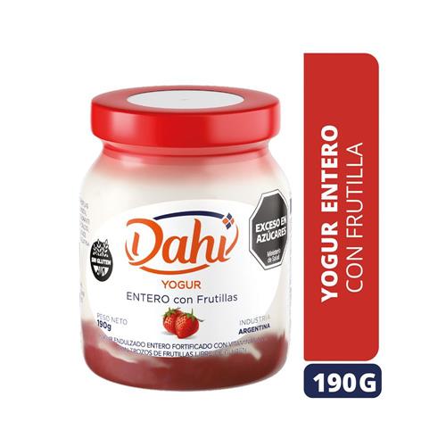 Yogur Endulzado Entero Con Frutullas DAHI 190g