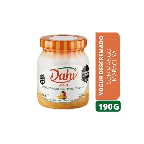 Yogur Descremado Con Mango Maracuyá DAHI 190g