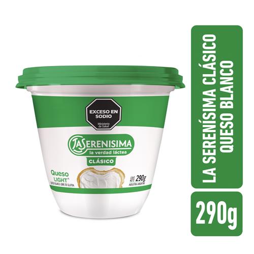 Queso Blanco Light La Serenísima Clásico 290 Gr