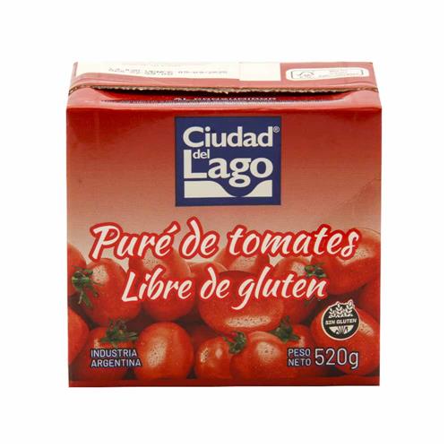 Puré De Tomate Ciudad Del Lago 520g