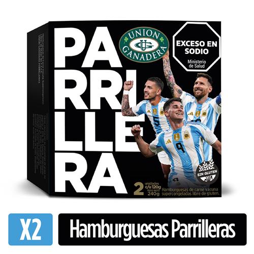 Hamburguesa Parrillera UNION Ganadera 240g