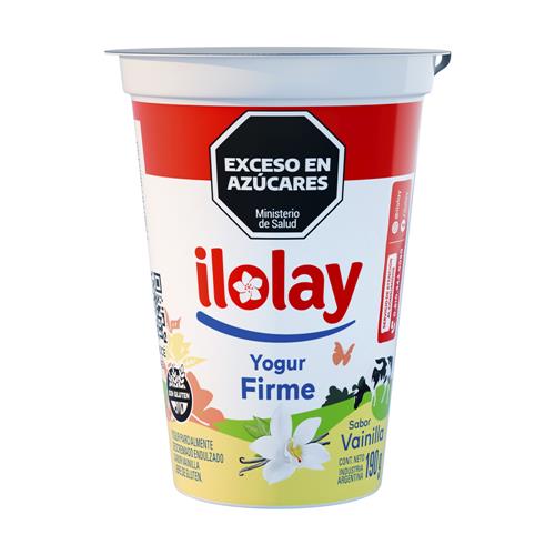 Yogur Entero Firme Sabor Vainilla Ilolay 190g