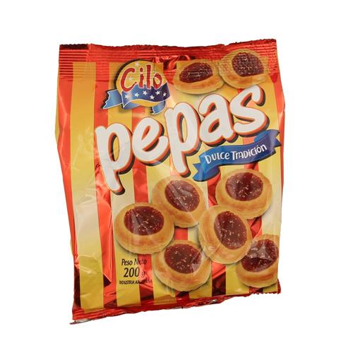 Galletitas Dulces Pepas Con Membrillo Cilo 200g