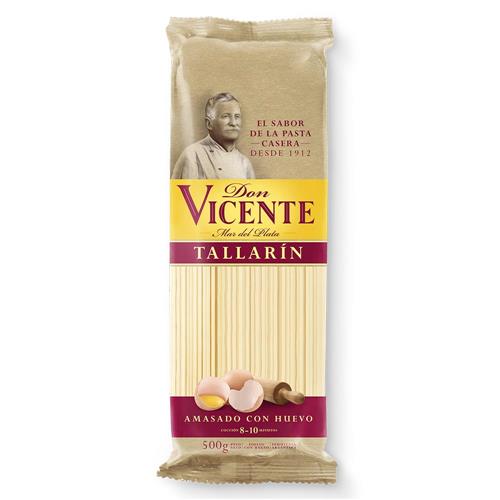 Fideos Tallarín Con Huevo DON VICENTE 500g