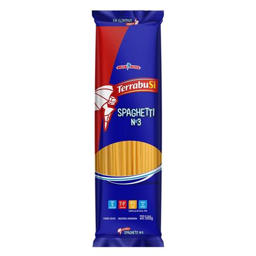 Fideos Spaghetti N°3 Terrabusi 500g