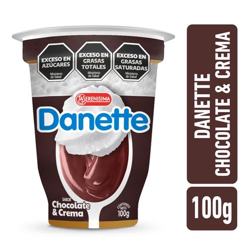 Postre Chocolate Con Crema DANETTE 100gr