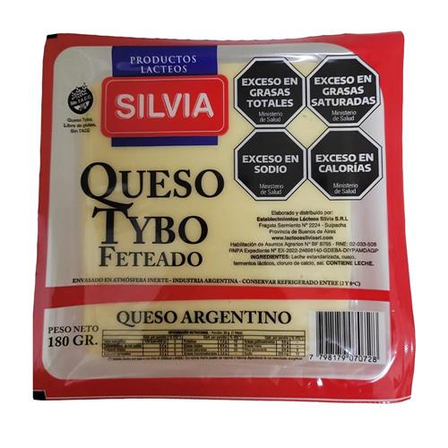 Queso Tybo Feteado Silvia 180g