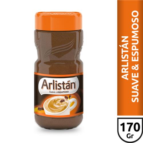 Cafe Instantáneo Suave Y Espumo Arlistan 170g