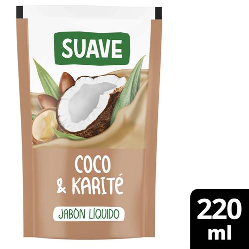 Jabón Liquido Coco Y Karite Suave 220ml