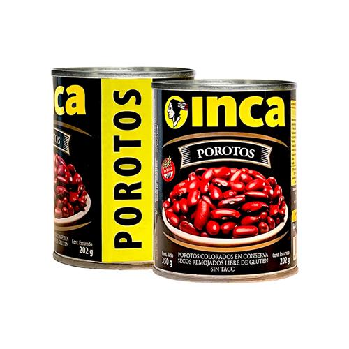 Porotos Colorados Inca 350g