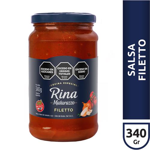 Salsa De Tomate Filetto Rina 340g