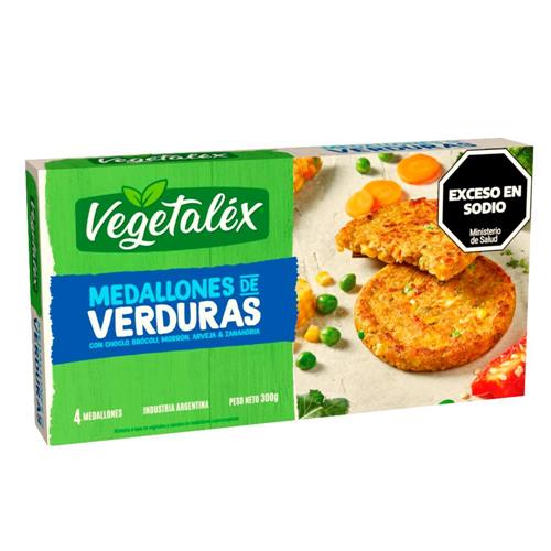 Medallones De Verduras Vegetalex 300g