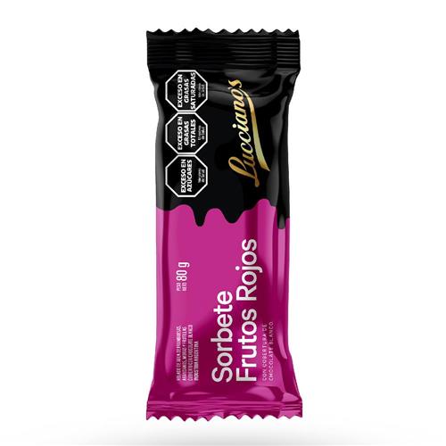 Palito Helado Sorbete Frutos Rojos LUCCIANOS 80g
