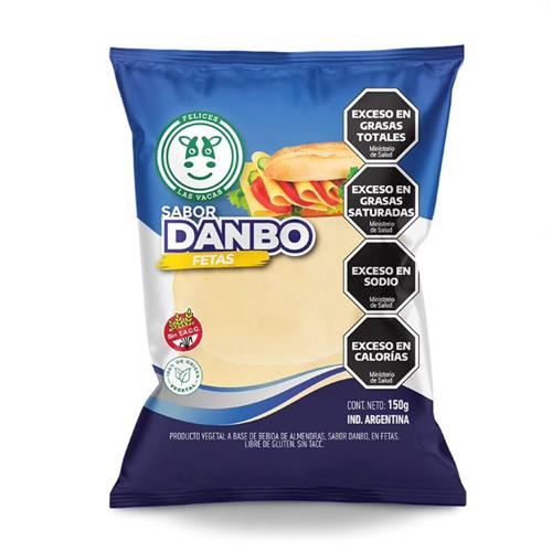 Queso Vegano Danbo En Fetas Felices Las Vacas 150g