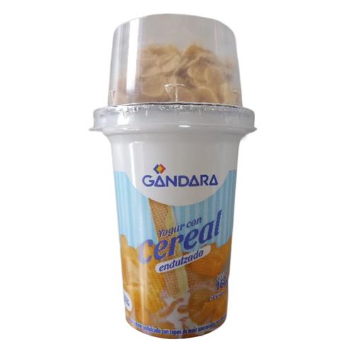 Yogur Entero Con Cereal Gandara 160g