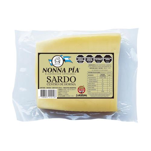 Queso Sardo Centro De Horma Nonna Pia 250g