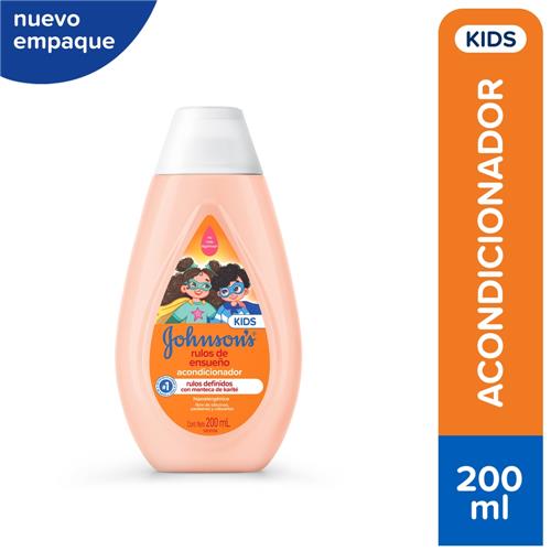 Acondicionador Para Niños Johnson'S Rulos De Ensueño X 200 Ml.