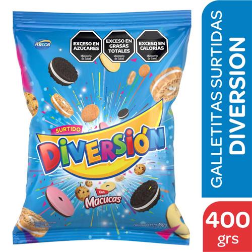 Galletitas Dulces Surtido Diversion Paq 400g