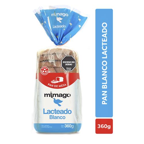 Pan De Mesa Lacteado Mimago 360g