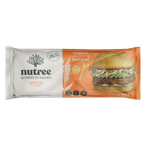 Medallones De Quinoa Y Lenteja Nutree 400g