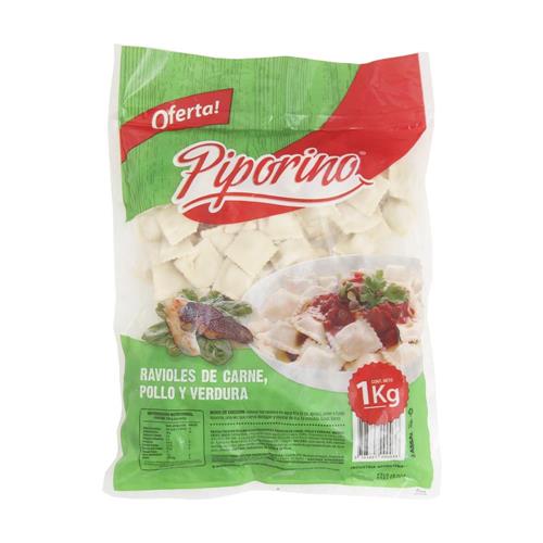 Ravioles Carne Pollo Y Verdura Piporino 1kg
