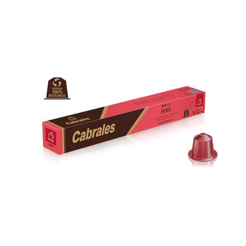 Café Capsulas Peru Cabrales 55g