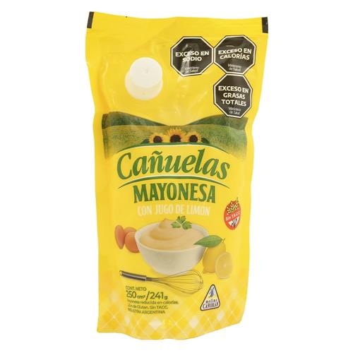 Mayonesa Con Jugo De Limon Cañuelas 241g