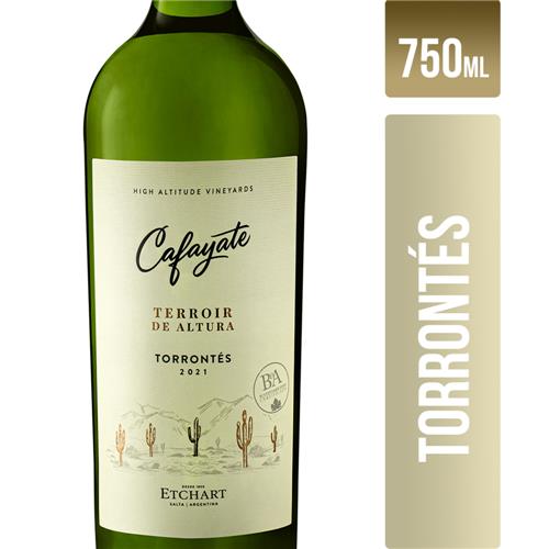 Vino Torrontes Terroir De Altura Cafayate 750ml