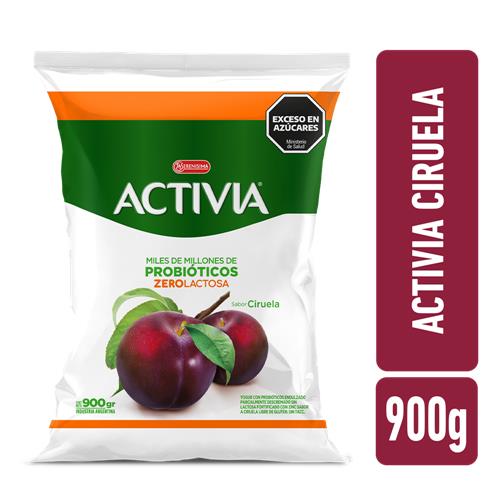Yogur Bebible Sachet Ciruela ACTIVIA 900gr