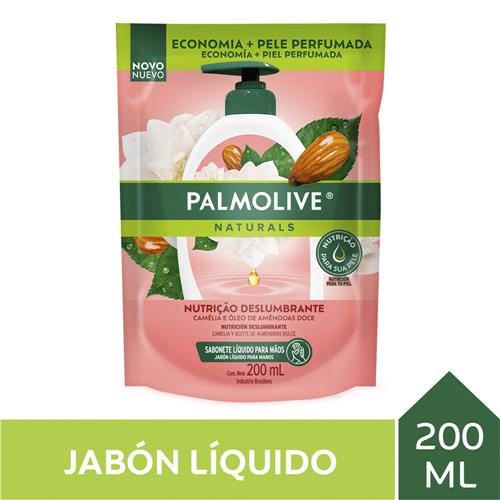 Jabon Liquido PALMOLIVE Naturals Camelia Doypack 200ml