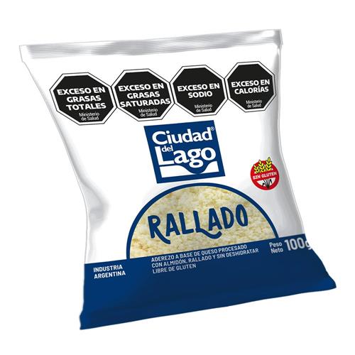 Aderezo A Base De Queso Rallado Ciudad Del Lago 100g