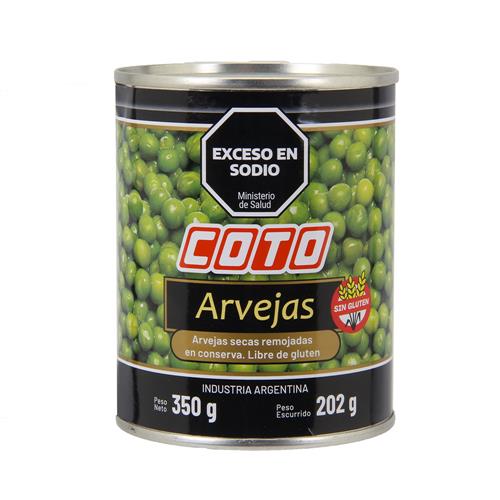 Arvejas Coto 350g