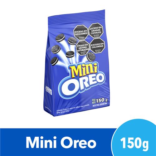 Galletitas Mini OREO Rellenas Con Crema Sabor Original 150g