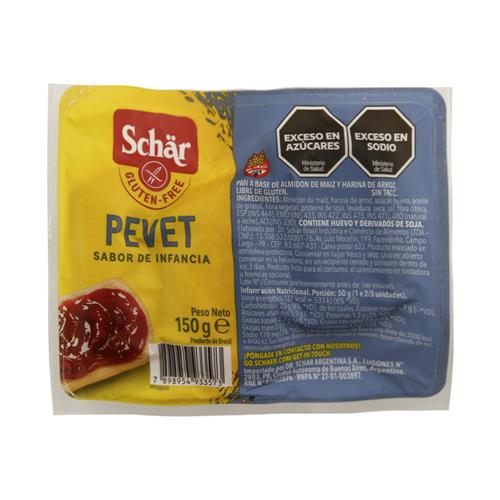Pan Pebete Sin Gluten Schar 150g
