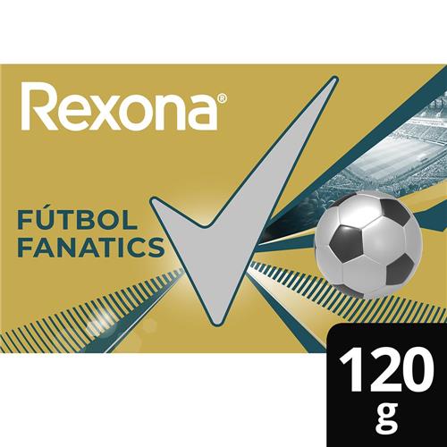 Jabón Futbol Fanatics Rexona 120g