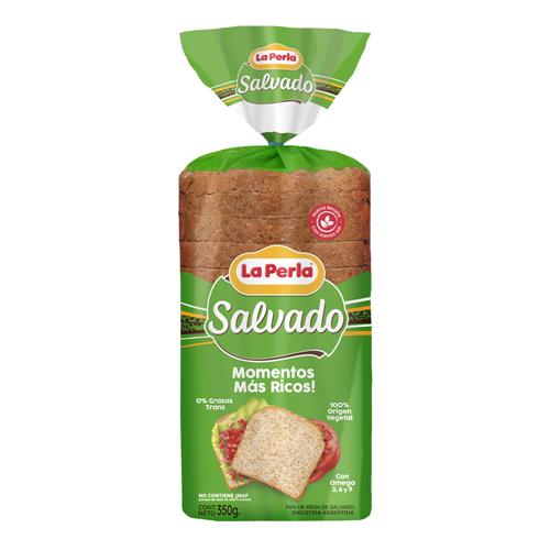 Pan De Mesa Con Salvado La Perla 350g