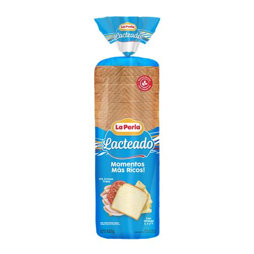Pan De Mesa Lacteado La Perla 620g
