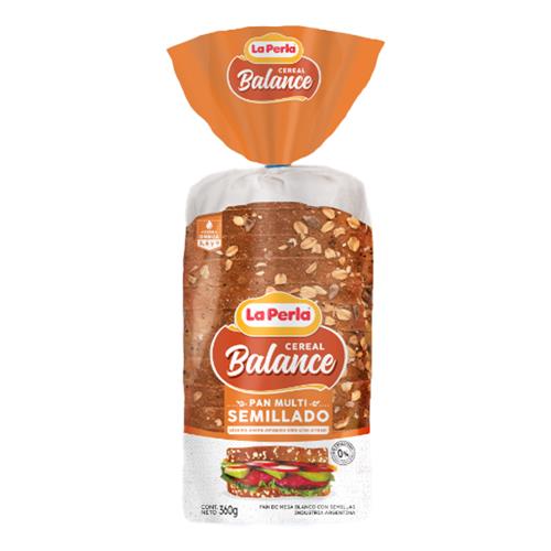 Pan Salvado Multisemillado La Perla 360g