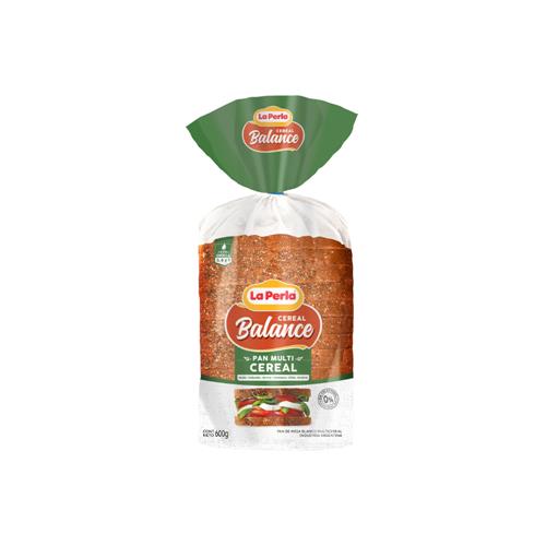 Pan Salvado Multicereales LA PERLA 600g